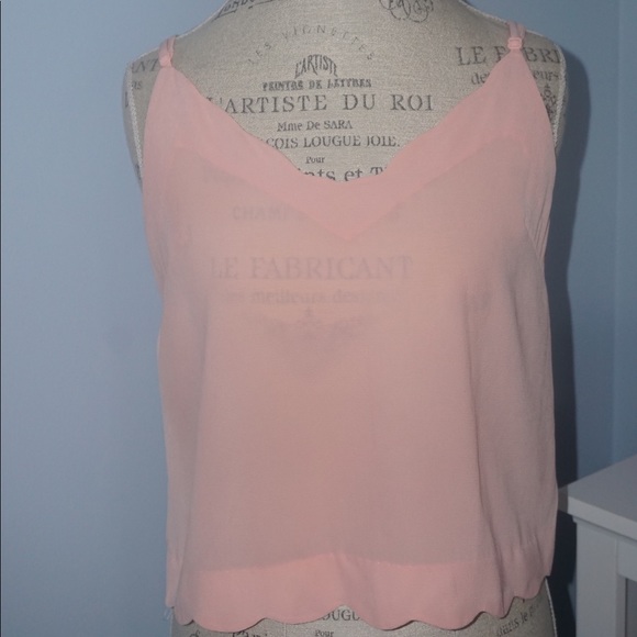 Lush Scalloped Tank - Picture 1 of 2